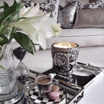 Marto Buddha Scented Novelty Flame Smokeless Candle